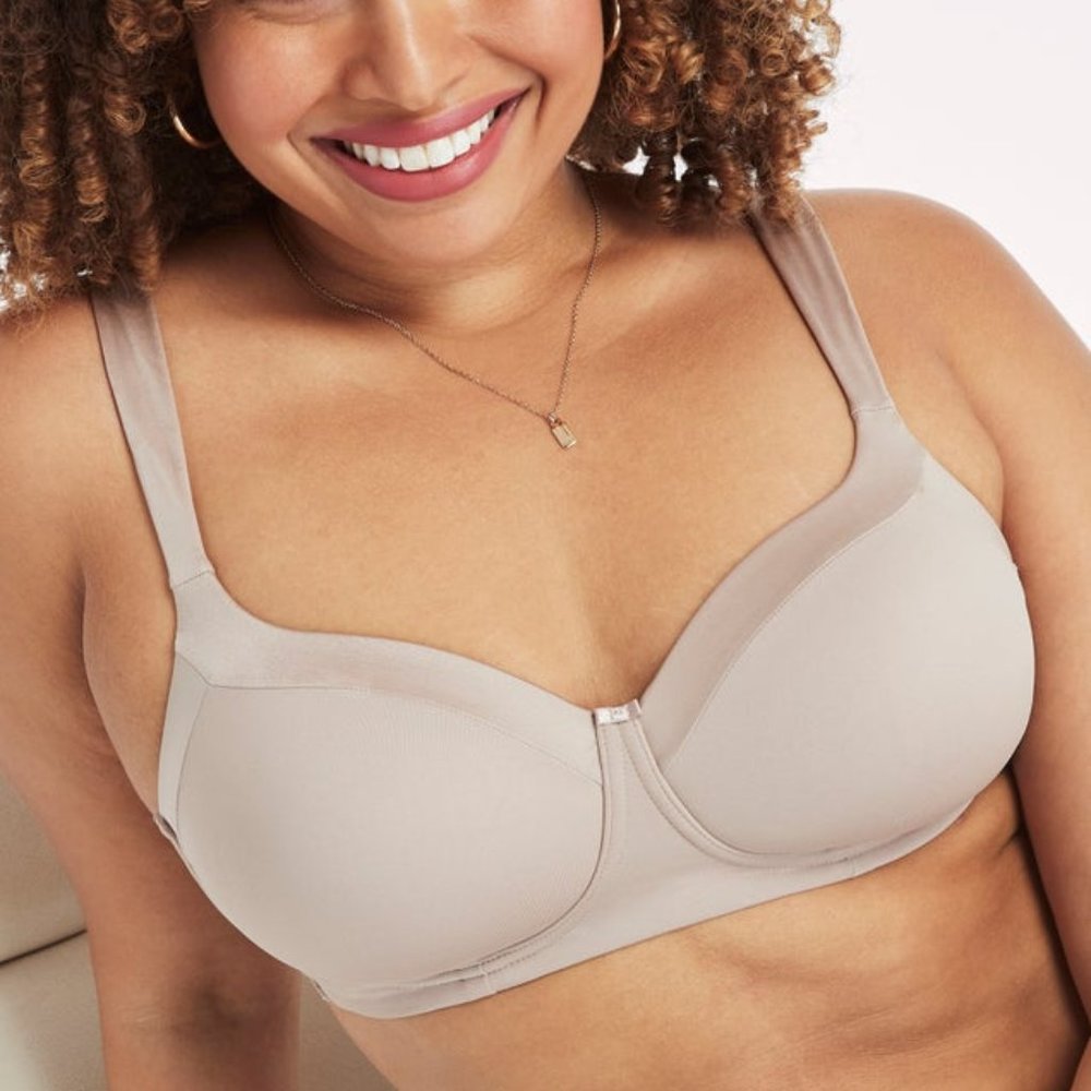 PLAYTEX "Secrets" Shaping Balconette Wirefree Bra  NEW WITH TAGS!   Size 44DDD - Picture 2 of 10